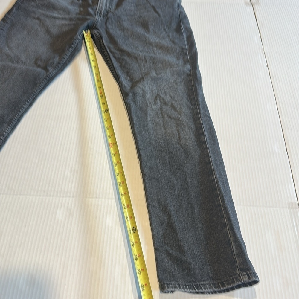 Levi’s 511 charcoal dark grey Men's Jeans w multiple pockets zipper front 36x30 - Picture 3 of 10